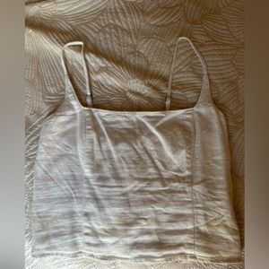 Abercrombie & Fitch Linen Structured Top 🤍